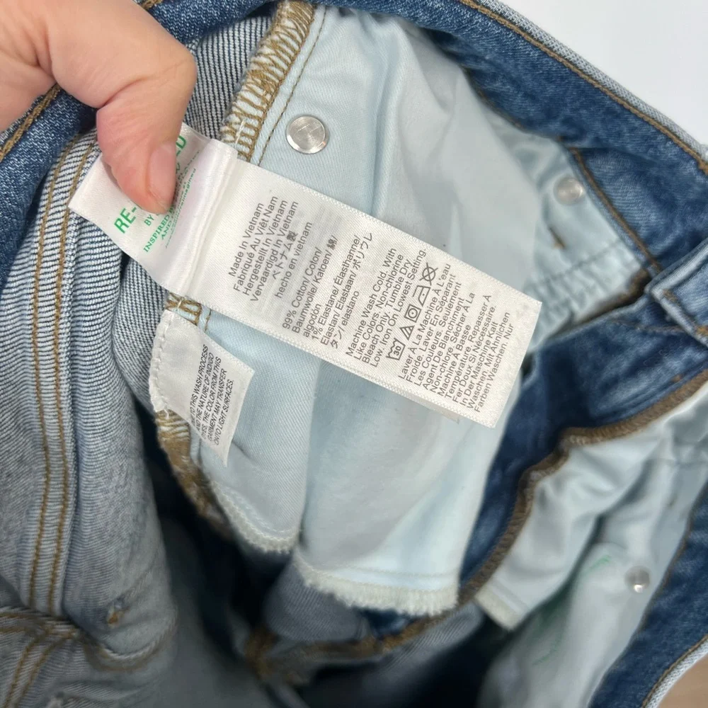 J. Crew Slim Straight High Rise Jeans